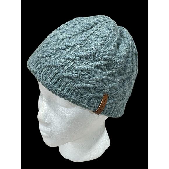 Vintage Turtle Fur Hat Beanie Cap 80% Lambs Wool Warm Stretchy One Size Outdoor - Picture 1 of 8